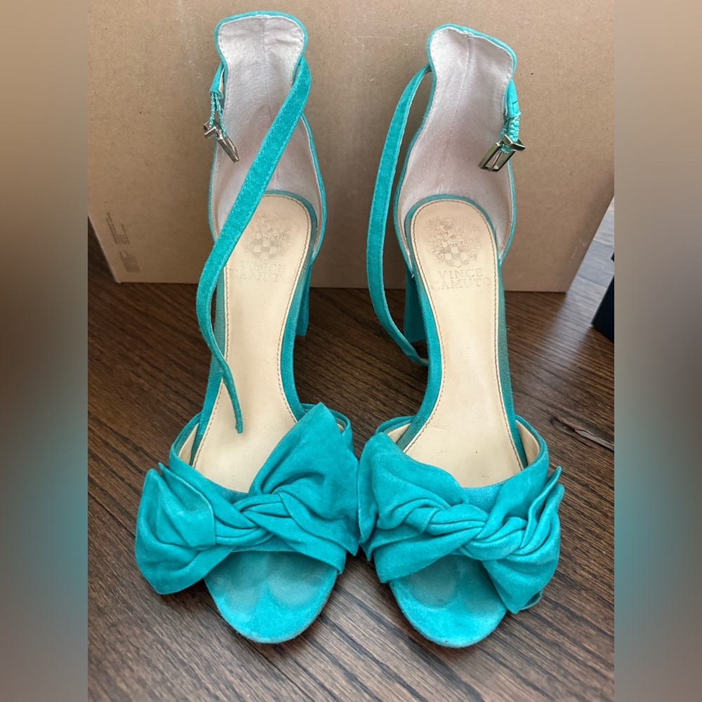 Vince Camuto Teal Sandals